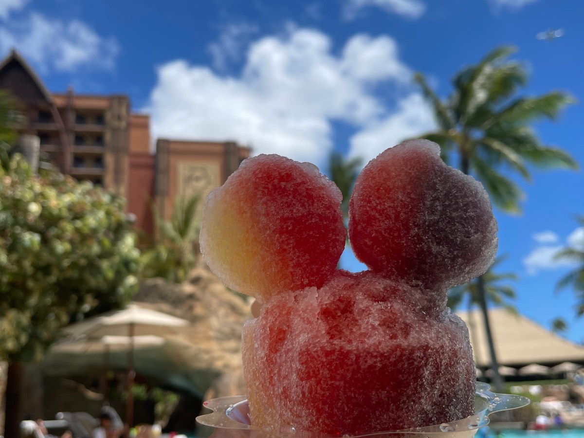 ミッキーかき氷 in Aulani